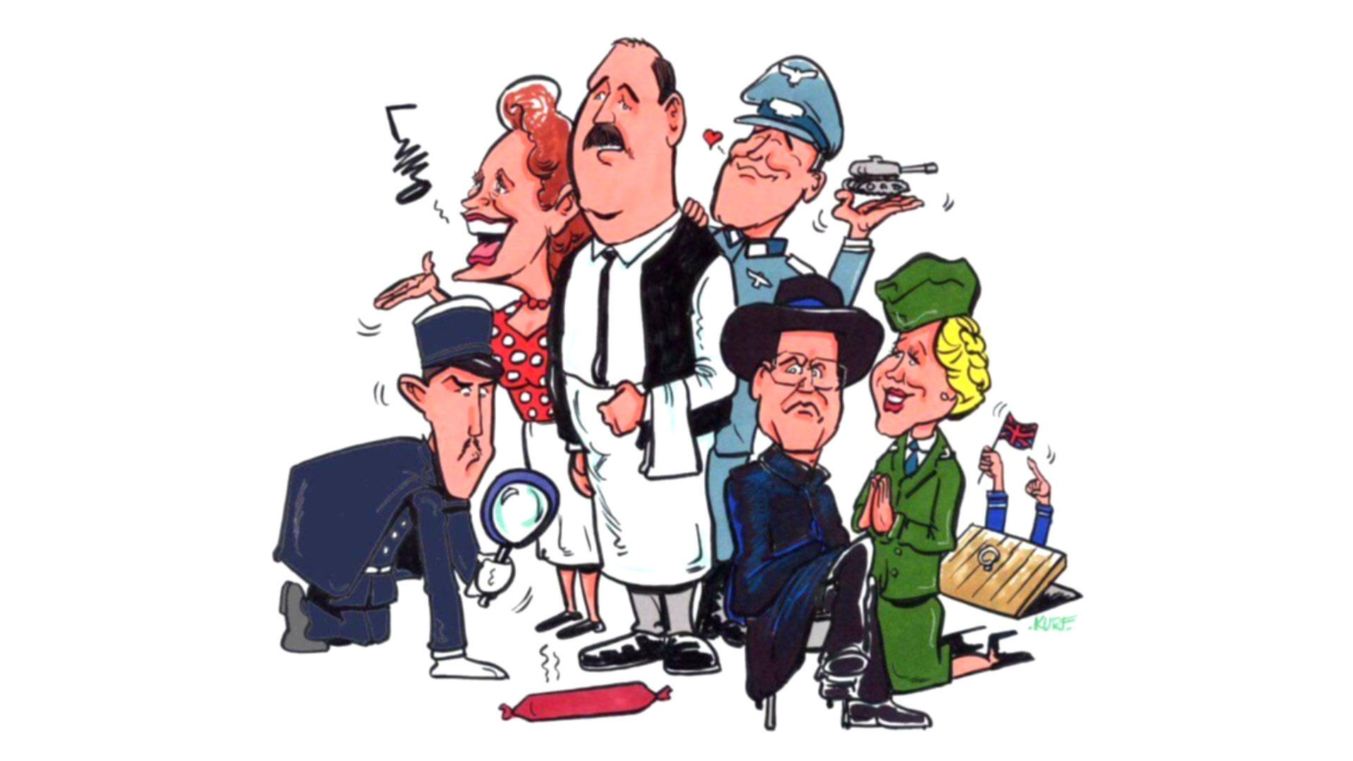 'Allo 'Allo - Cartoon Fun! — fanart
