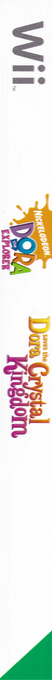 Nickelodeon Dora the Explorer - Dora Saves the Crystal Kingdom — box-2D-side (US)