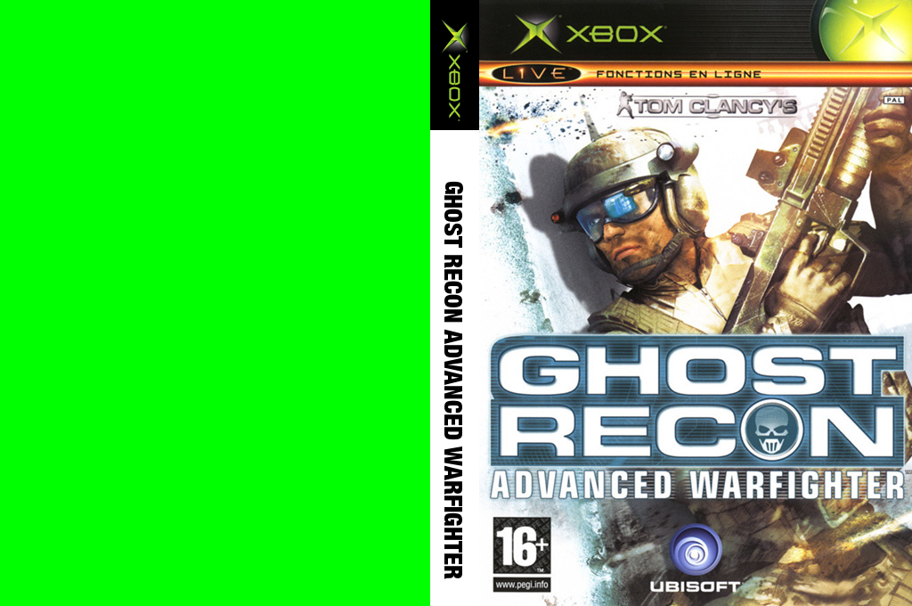 Tom Clancy's Ghost Recon - Advanced Warfighter — box-texture (FR)