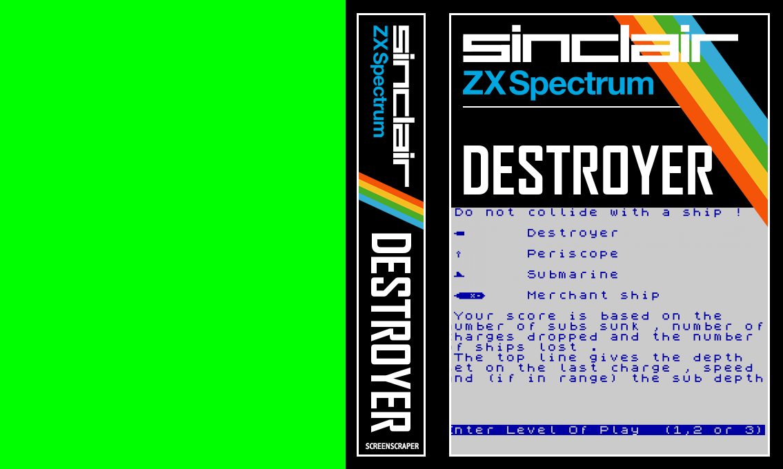 Destroyer — box-texture (SS)