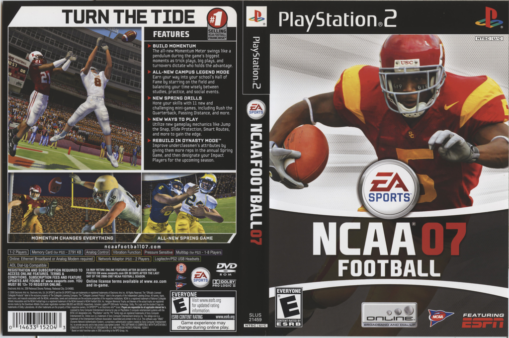 NCAA Football 07 — box-texture (US)