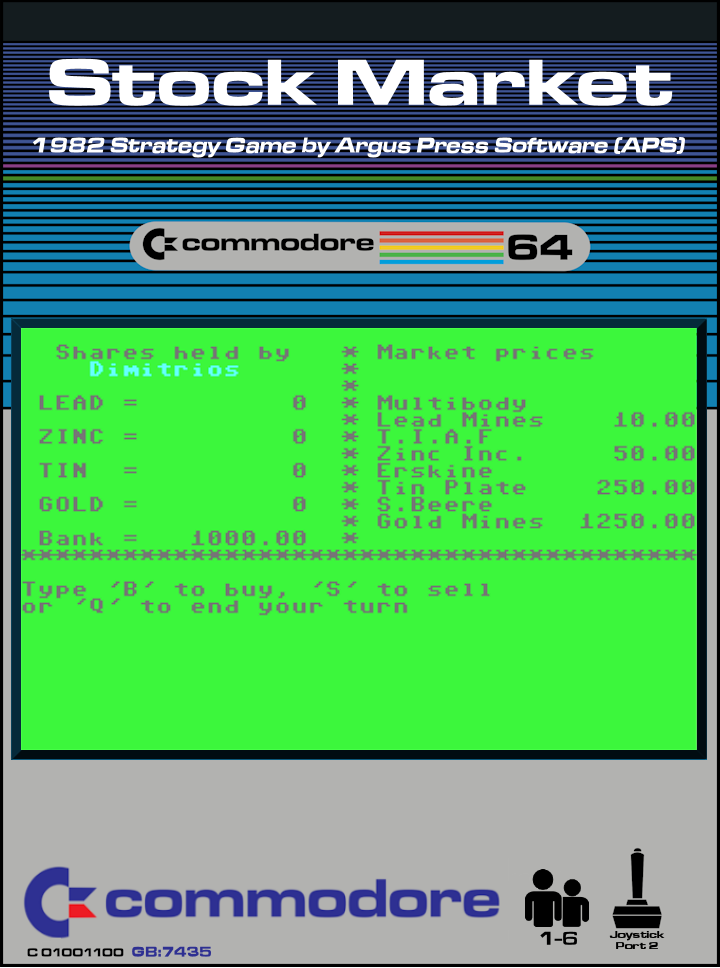 Stock Market box art