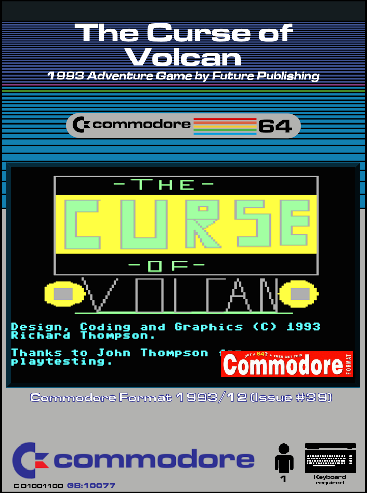 The Curse of Volcan box art