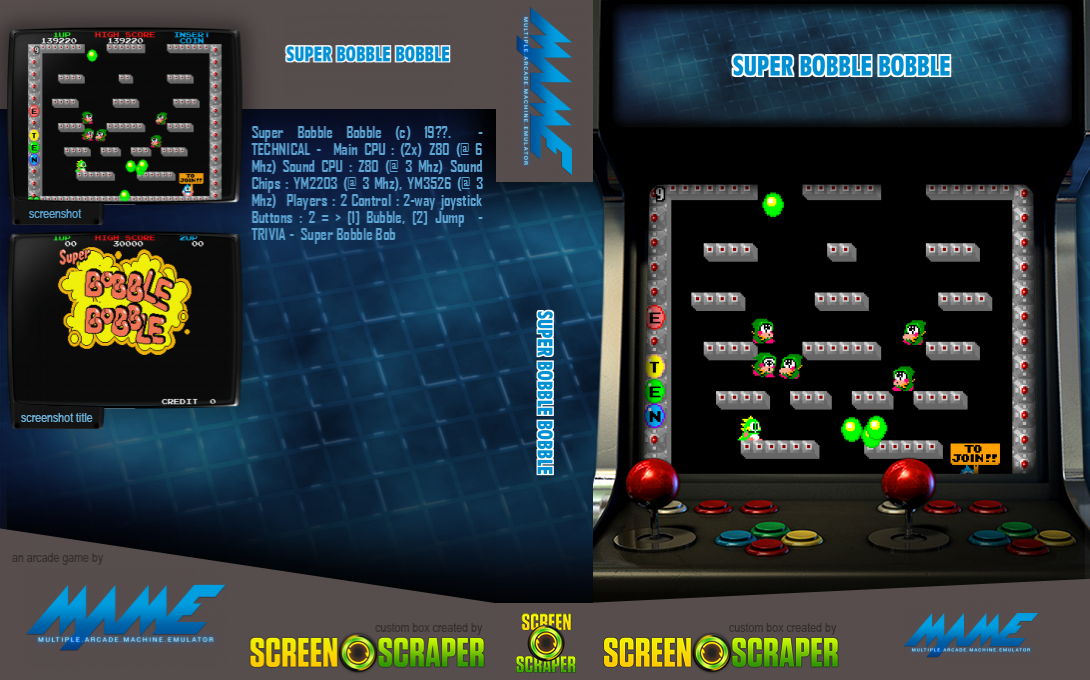 Super Bobble Bobble — box-texture (SS)