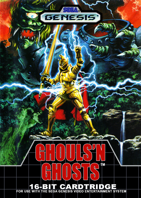 Ghouls'n Ghosts box art