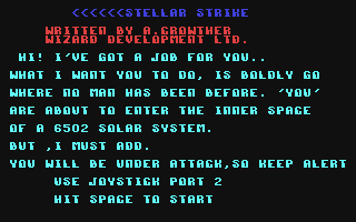Stellar Strike — sstitle (WOR)
