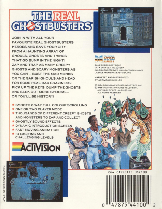 Real Ghostbusters, The — box-2D-back (EU)