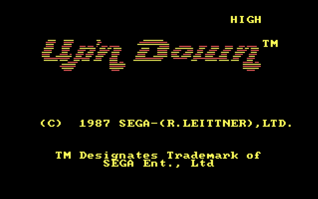 Up 'n Down — sstitle (US)