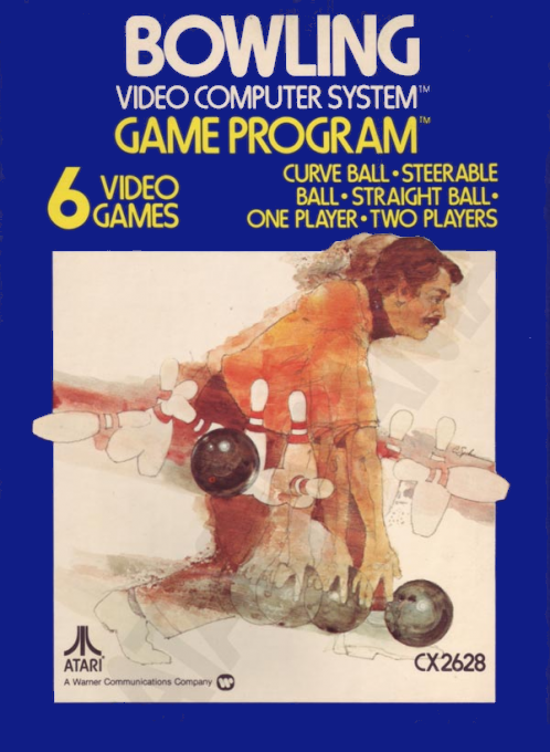 Bowling box art