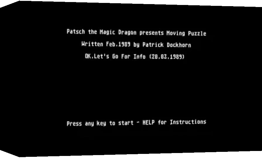 Moving Puzzle — box-3D (WOR)