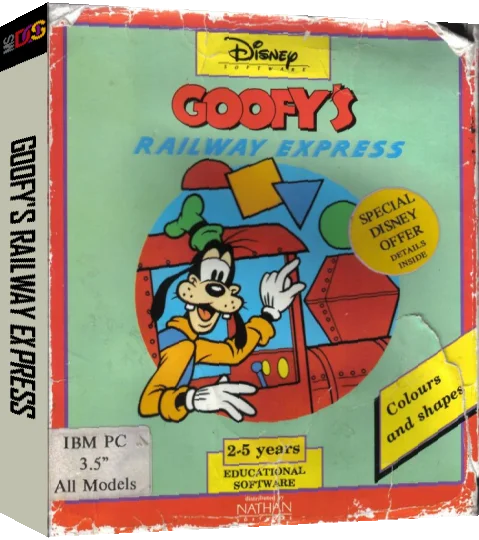 Goofy's Railway Express — box-3D (US)