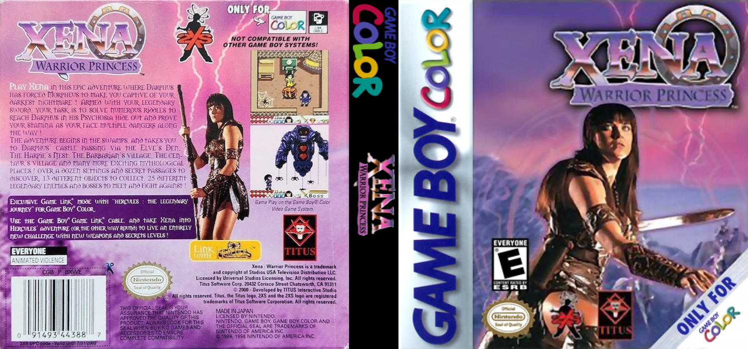 Xena - Warrior Princess — box-texture (US)