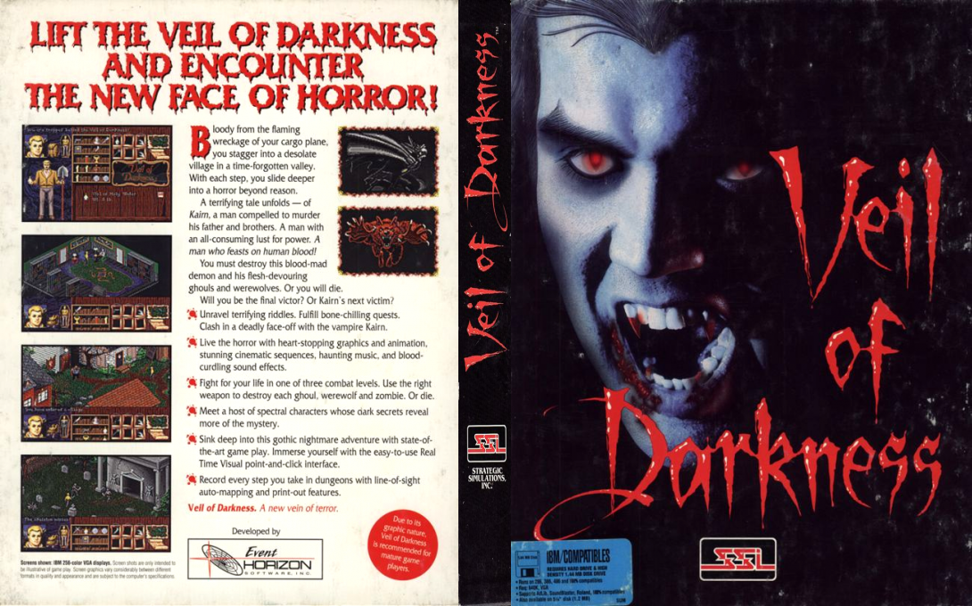 Veil Of Darkness — box-texture (US)