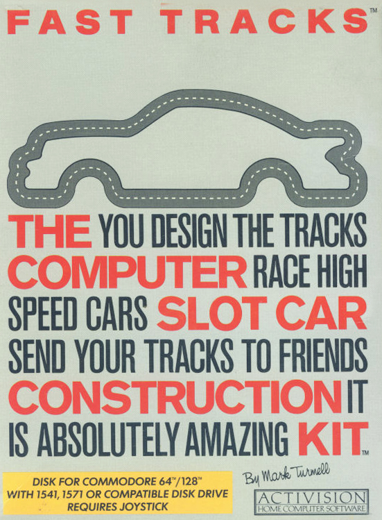Fast Tracks : The Computer Slot Car Construction Kit — box-2D (US)