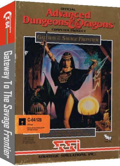 Gateway To The Savage Frontier — box-3D (US)