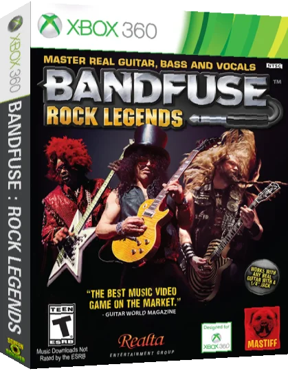 BandFuse - Rock Legends — box-3D (US)