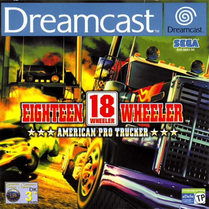 18 Wheeler - American Pro Trucker — box-2D (EU)