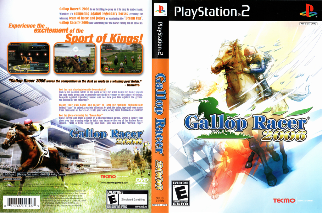Gallop Racer 2006 — box-texture (US)