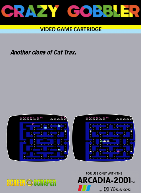 Crazy Gobbler — box-2D-back (US)