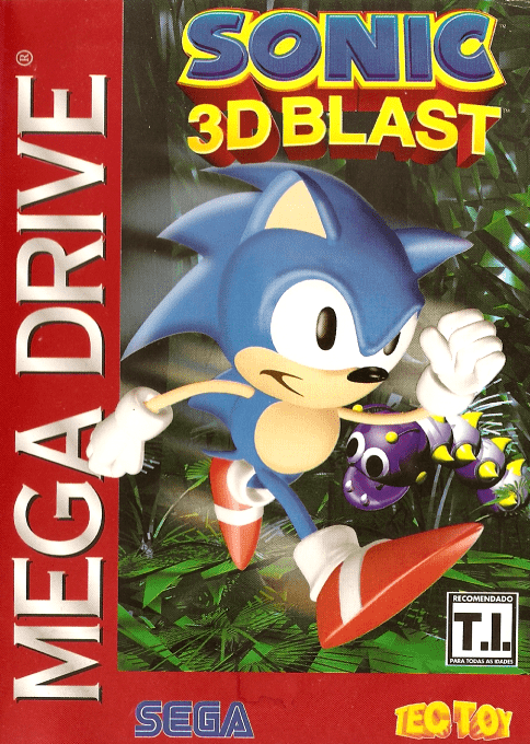 Sonic 3D Blast — box-2D (BR)