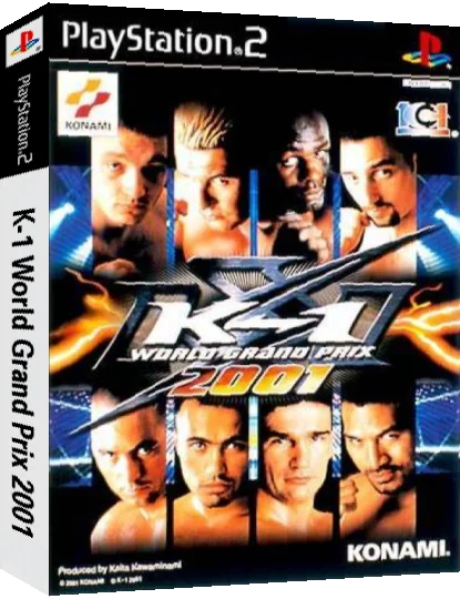 K-1 World Grand Prix 2001 — box-3D (JP)