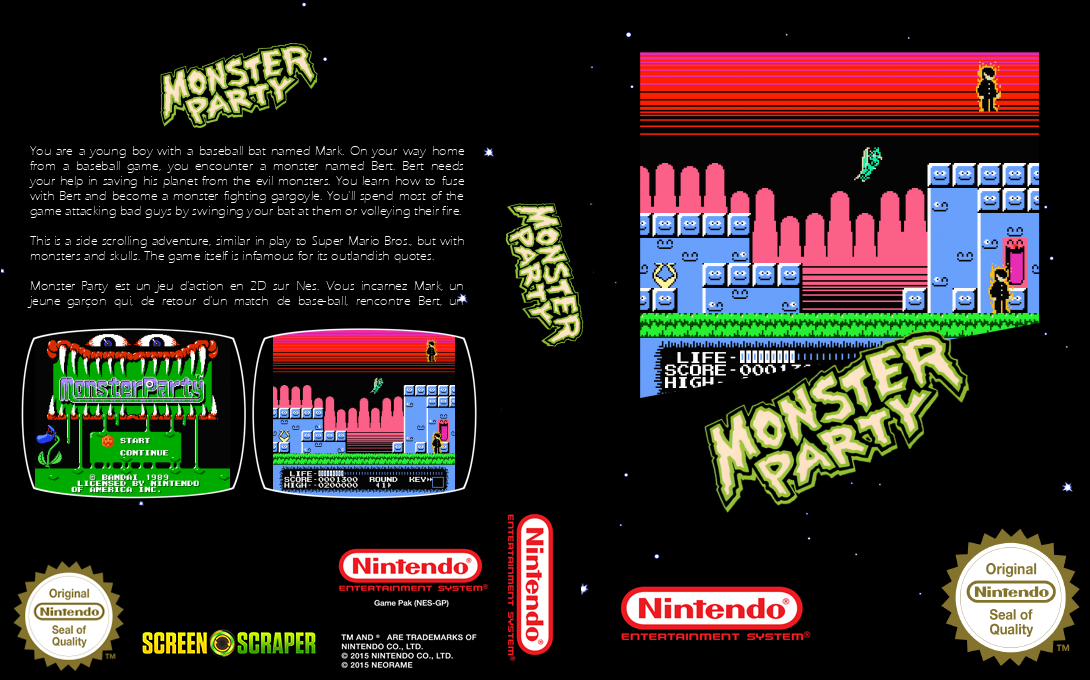 Monster Party — box-texture (SS)