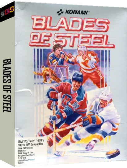 Blades Of Steel — box-3D (US)