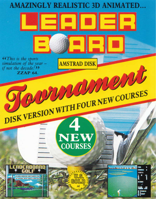 Leader Board Tournament box art