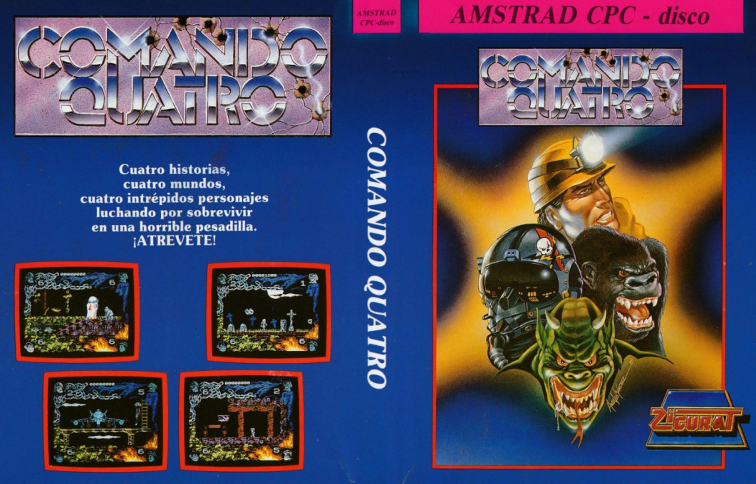 Comando Quatro — box-texture (SP)