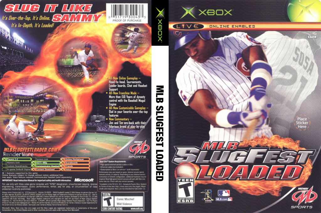 Mlb Slugfest Loaded — box-texture (US)