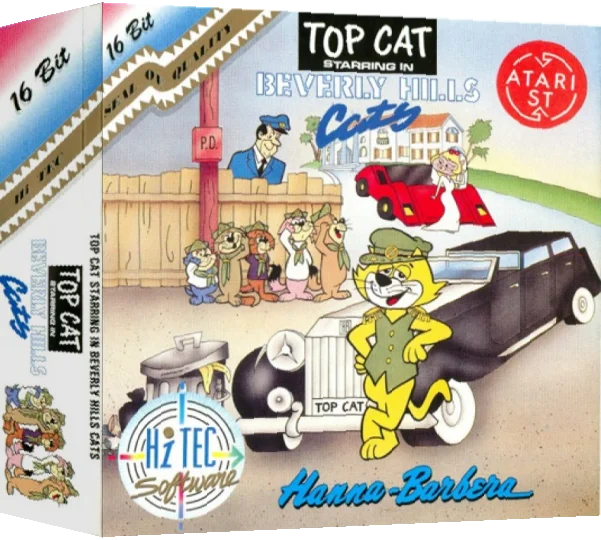 Top Cat Starring in Beverly Hills Cats — box-3D (EU)