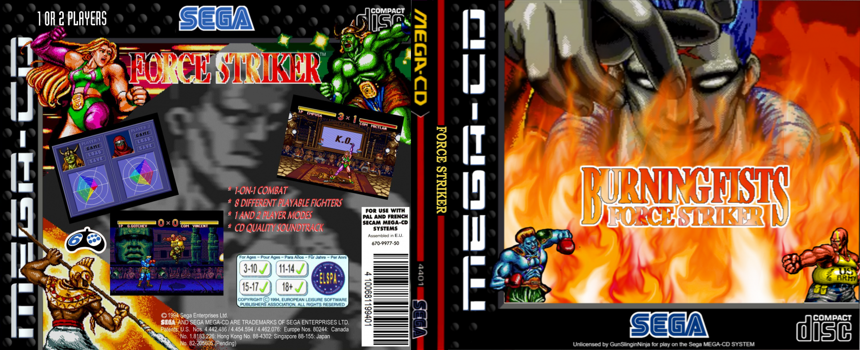 Burning Fists - Force Striker — box-texture (EU)