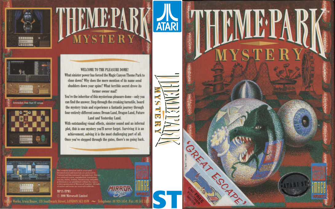 Theme Park Mystery — box-texture (EU)
