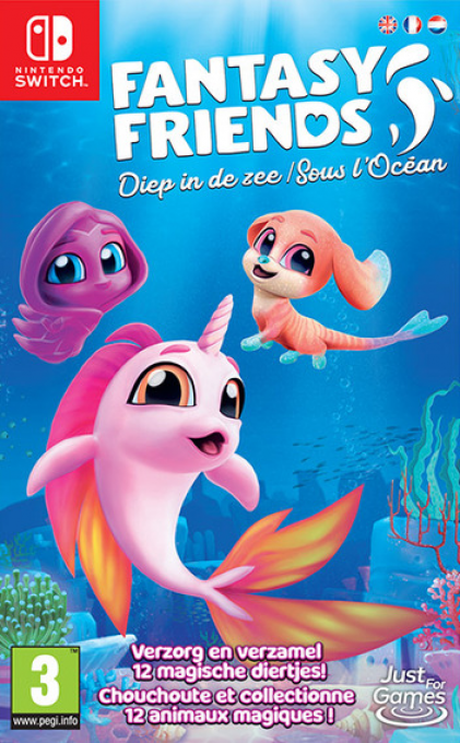 Fantasy Friends - Under the Sea — box-2D (NL)