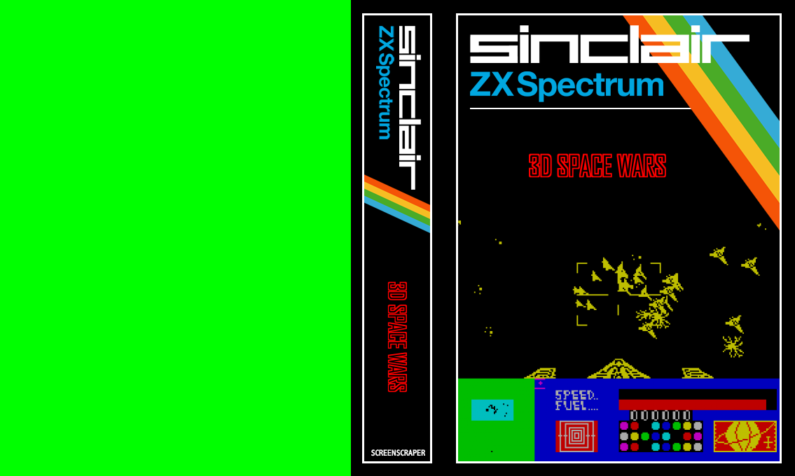 3D Space Wars — box-texture (SS)