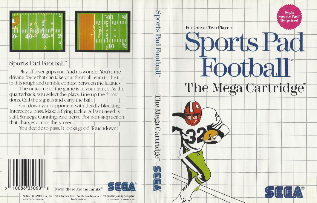 Sports Pad Football — box-texture (US)