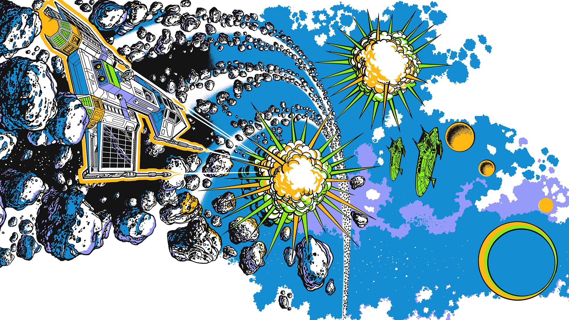 Asteroids Deluxe — fanart