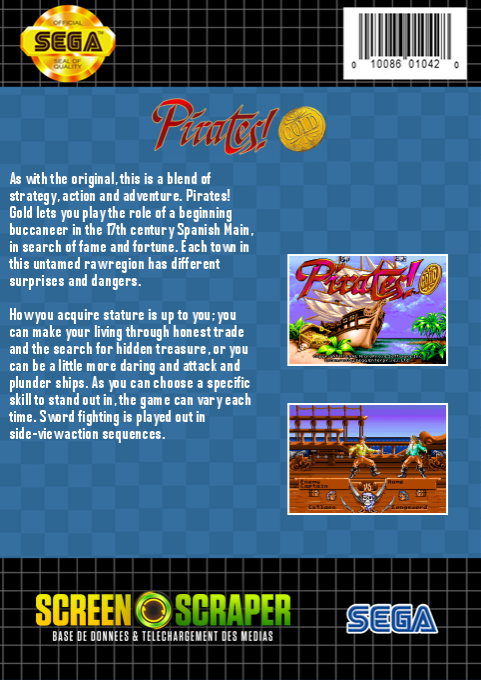 Pirates! Gold — box-2D-back (SS)