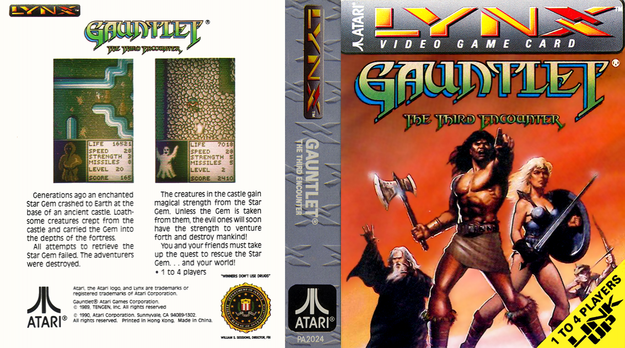Gauntlet - The Third Encounter — box-texture (WOR)