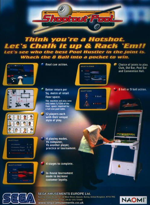 Shootout Pool box art
