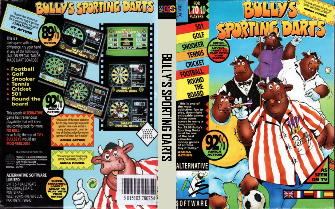 Bully's Sporting Darts — box-texture (EU)