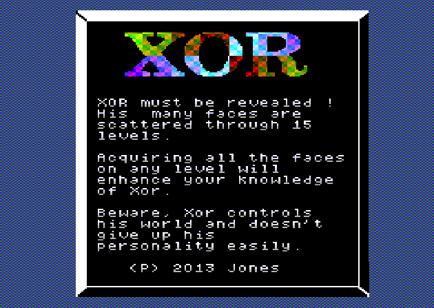 XOR — sstitle (WOR)