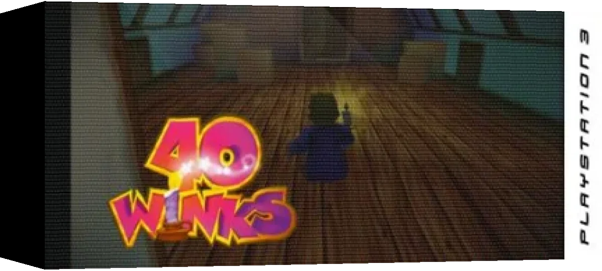 40 Winks — box-3D (WOR)