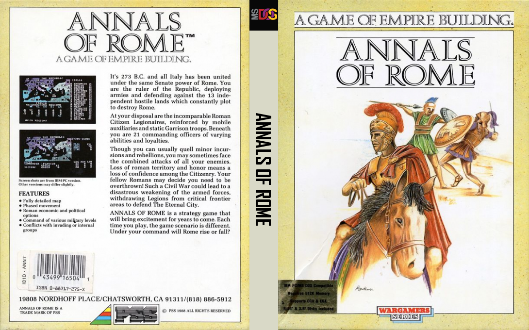Annals Of Rome — box-texture (US)