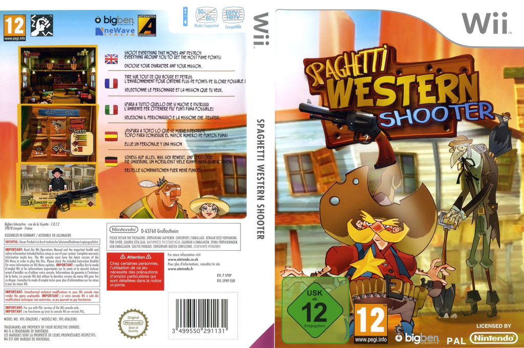 Spaghetti Western Shooter — box-texture (EU)