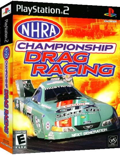 NHRA Championship Drag Racing — box-3D (US)