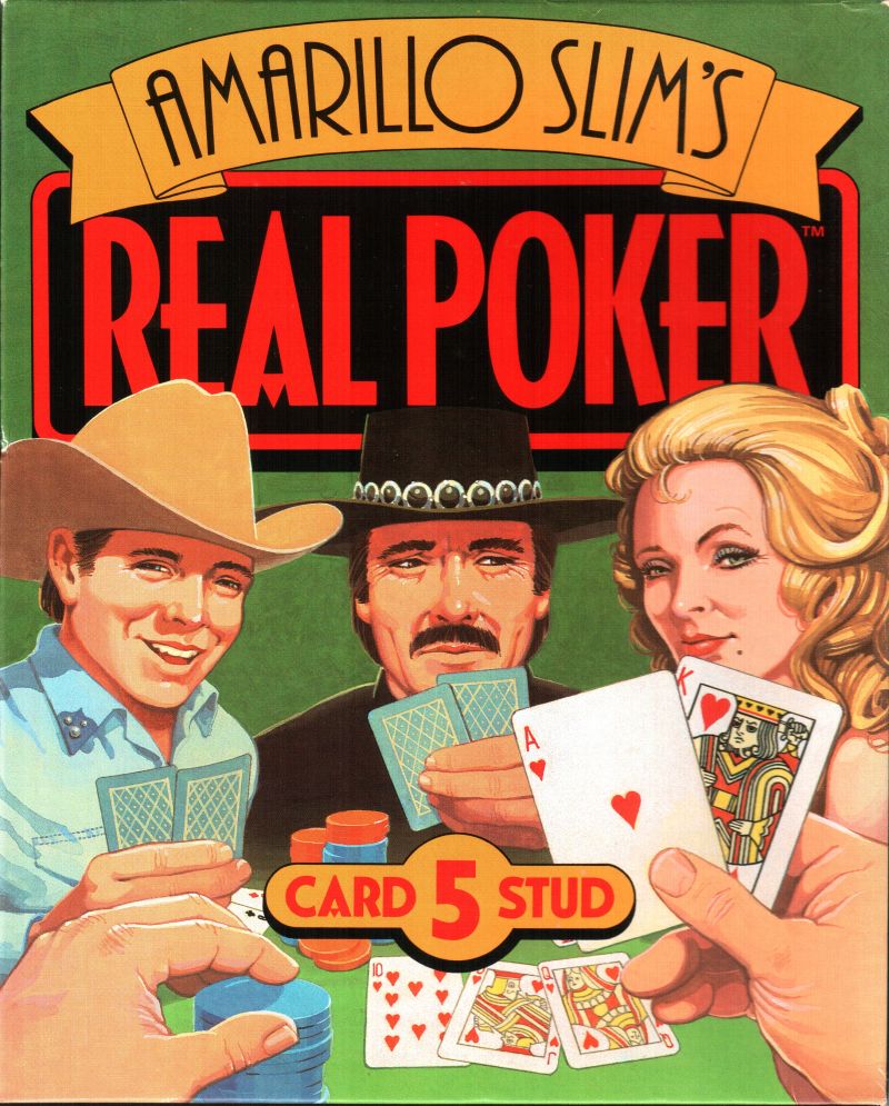 Amarillo Slim's Real Poker - 5 Card Stud box art