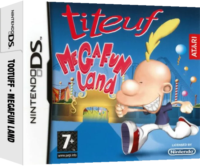Tootuff - Megafun Land — box-3D (EU)