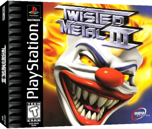 Twisted Metal 3 — box-3D (US)