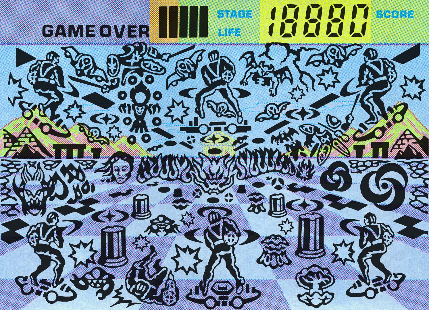 Space Harrier II — sstitle (WOR)